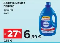Carrefour Additivo Liquido Napisan offerta