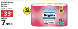 Carrefour Carta Igienica Rotoloni Regina offerta
