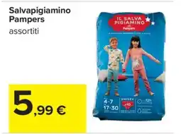 Carrefour Salvapigiamino Pampers offerta