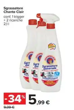 Carrefour Sgrassatore Chante Clair offerta