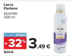 Carrefour Lacca Pantene offerta