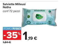 Carrefour Salviette Milleusi Natha offerta