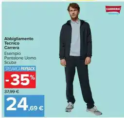 Carrefour Abbigliamento Tecnico Carrera offerta