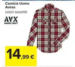 Carrefour Camicia Uomo Avirex offerta