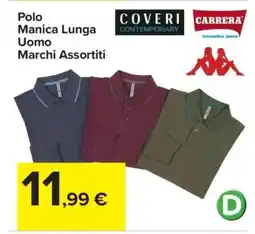 Carrefour Polo Manica Lunga Uomo Marchi Assortiti offerta