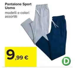 Carrefour Pantalone Sport Uomo offerta