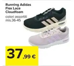 Carrefour Running Adidas Flex Lace Cloudfoam offerta