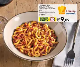 Esselunga Gramigna con salsiccia offerta