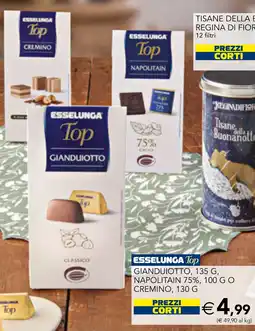 Esselunga Esselunga Top Gianduiotto, Napolitan, Cremino offerta