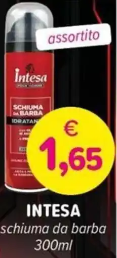 Il Tulipano Intesa schiuma da barba offerta
