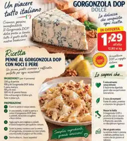 èccoMI Gorgonzola DOP Dolce offerta