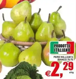 Pewex Pere William's Bianco offerta