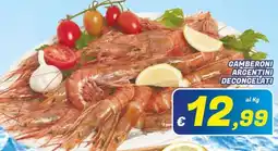 Idromarket Gamberoni argentini decongelati offerta