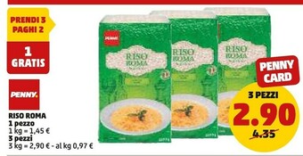 PENNY Riso roma offerta