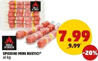 PENNY Spiedini mini rustici offerta