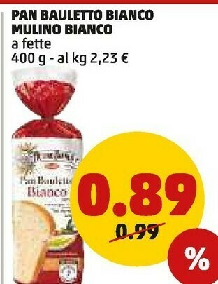 PENNY Pan bauletto offerta