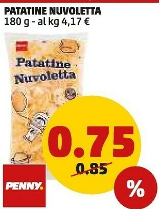 PENNY Patatine offerta