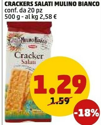 PENNY Crackers offerta