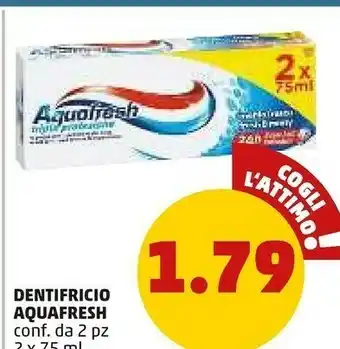Aquafresh dentifricio