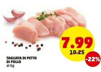 PENNY Tagliata di petto di pollo offerta