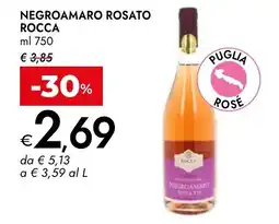 Bennet Negroamaro rosato Rocca offerta