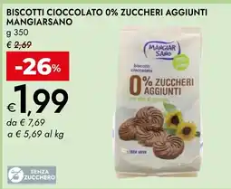 Bennet Biscotti cioccolato Mangiarsano offerta