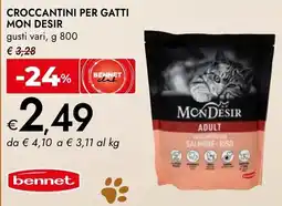 Bennet Crocchettini per gatti Mon Desir offerta