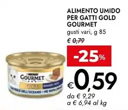 Bennet Alimento umido per gatti Gold Gourmet offerta