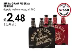 Bennet Birra Gran Riserva Peroni doppio malto o rossa offerta