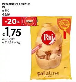Bennet Patatine classiche Pai offerta
