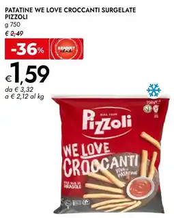 Bennet Patatine We Love Croccanti Pizzoli offerta