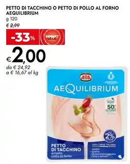 Bennet Petto di tacchino AEQUILIBRIUM offerta