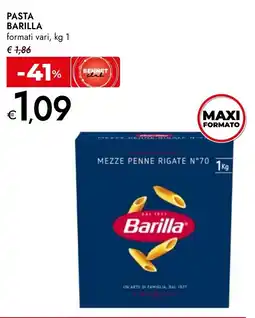 Bennet Pasta Barilla offerta