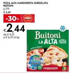 Bennet Pizza alta margherita Buitoni offerta