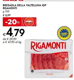 Bennet Bresaola della Valtellina IGP Rigamonti offerta