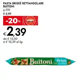Bennet Pasta Brisée Rettangolare Buitoni offerta