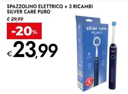 Bennet Spazzolino elettrico Silver Care Puro offerta