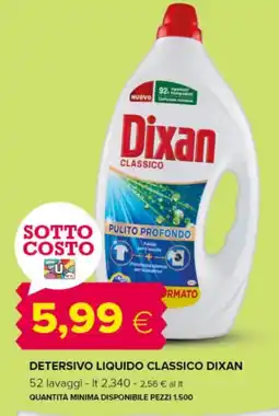 Tigre Detersivo liquido classico Dixan offerta