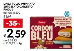 Bennet Cordon Bleu Findus offerta