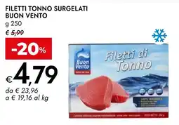 Bennet Filetti di Tonno Buon Vento offerta