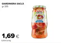 Tigre Giardiniera Sacla offerta