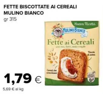 Fette biscottate ai cereali Mulino Bianco