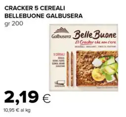 Tigre Cracker 5 cereali Bellebuone Galbusera offerta
