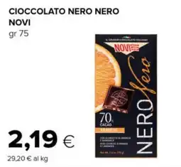 Tigre Cioccolato nero nero Novi offerta