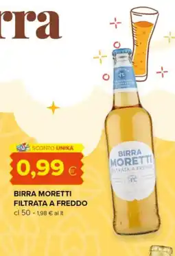Tigre Birra Moretti Filtrata a Freddo offerta
