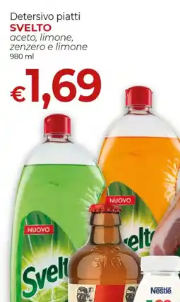 Maxi Nonna Isa Detersivo piatti Svelto aceto, limone, zenzero e limone offerta