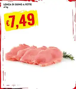 Bennet Lonza di suino a fette offerta