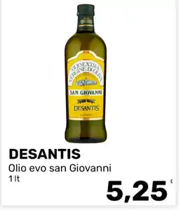 Iper Tosano Olio evo san Giovanni Desantis offerta