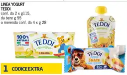 Bennet Teddi yogurt banana offerta