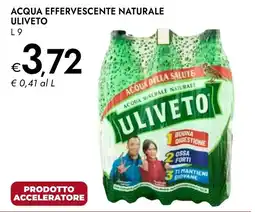 Bennet Acqua effervescente naturale Uliveto offerta